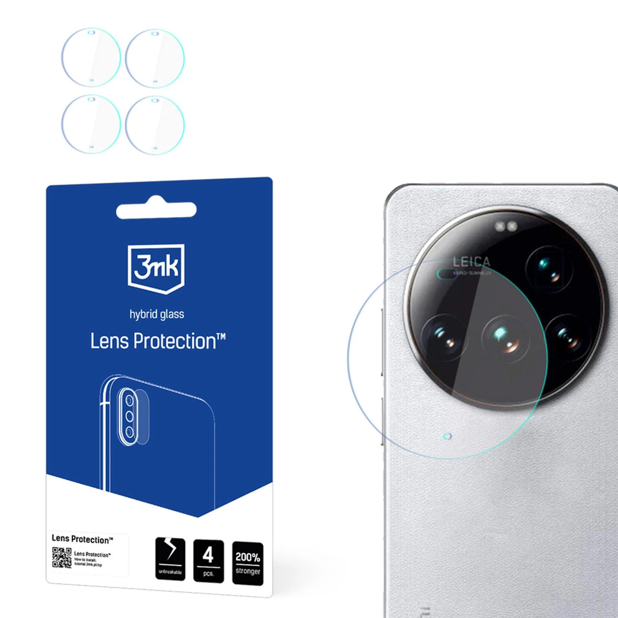 3mk Lens Protection Camera Glass til Xiaomi 15 Ultra