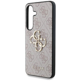Guess Big 4G Logo Classic Logo Case for Samsung Galaxy S25 Plus Pink