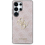 Guess Big 4G Logo Classic Logo Case til Samsung Galaxy S25 Ultra Pink