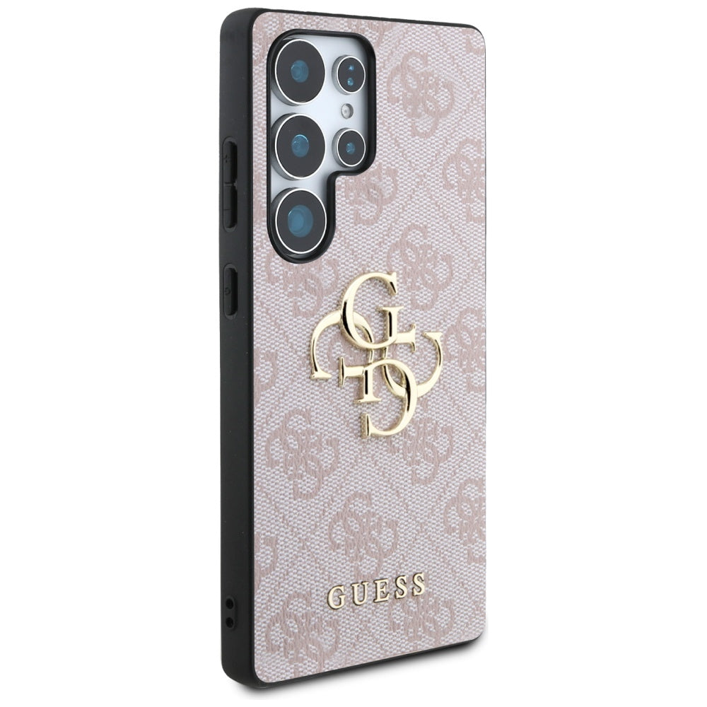 Guess Big 4G Logo Classic Logo Case til Samsung Galaxy S25 Ultra Pink