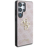 Guess Big 4G Logo Classic Logo Case til Samsung Galaxy S25 Ultra Pink