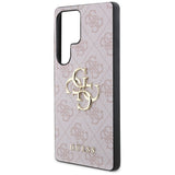 Guess Big 4G Logo Classic Logo Case til Samsung Galaxy S25 Ultra Pink