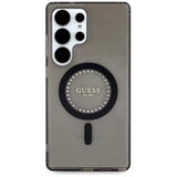 Guess Rhinestones Printed Classic Logo MagSafe Samsung Galaxy S25 Ultra case sort