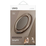 Uniq Gripfit 360 Magnetisk Mount&Kickstand Magnetisk Holder grå/flintgrå