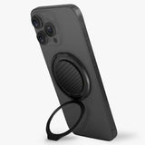 Uniq Gripfit Premium 360 Magnetisk Mount&Kickstand Magnetisk Holder sort/kulsort