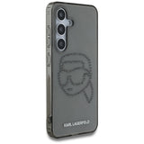 Case Karl Lagerfeld Rhinestones Karl Head Logo Samsung Galaxy S25 black