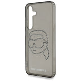 Case Karl Lagerfeld Rhinestones Karl Head Logo Samsung Galaxy S25 black