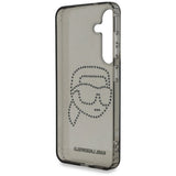 Case Karl Lagerfeld Rhinestones Karl Head Logo Samsung Galaxy S25 black