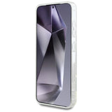 Case Karl Lagerfeld Rhinestones Karl Head Logo Samsung Galaxy S25 gennemsigtig