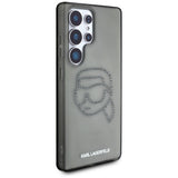 Case Karl Lagerfeld Rhinestones Karl Head Logo Samsung Galaxy S25 Ultra sort