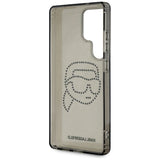 Case Karl Lagerfeld Rhinestones Karl Head Logo Samsung Galaxy S25 Ultra sort