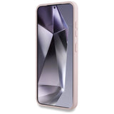 Karl Lagerfeld Silicone Double Heads og Circle MagSafe Samsung Galaxy S25 Case Pink