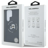 Karl Lagerfeld Silicone Double Heads And Circle MagSafe Samsung Galaxy S25 Ultra case sort