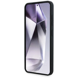 Case Karl Lagerfeld Silicone Metal Signature Logo Samsung Galaxy S25 sort