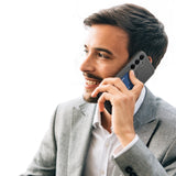 Dux Ducis Rafi II Case til Samsung Galaxy S25 med Stand og Wallet - sort