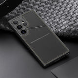 Dux Ducis Rafi II Case til Samsung Galaxy S25 Ultra med Stand og Wallet - sort