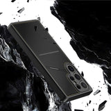 Dux Ducis Rafi II Case til Samsung Galaxy S25 Ultra med Stand og Wallet - sort