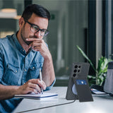 Dux Ducis Rafi II Case til Samsung Galaxy S25 Ultra med Stand og Wallet - sort