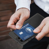 Dux Ducis Rafi II Case til Samsung Galaxy S25 Ultra med Stand og Wallet - sort