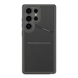 Dux Ducis Rafi II Case til Samsung Galaxy S25 Ultra med Stand og Wallet - sort