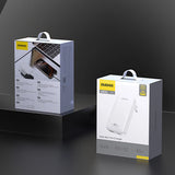 GaN Dudao A65Q 65W USB-A / USB-C PD Ultra-Thin Travel Wall Charger EU / USA - Hvid