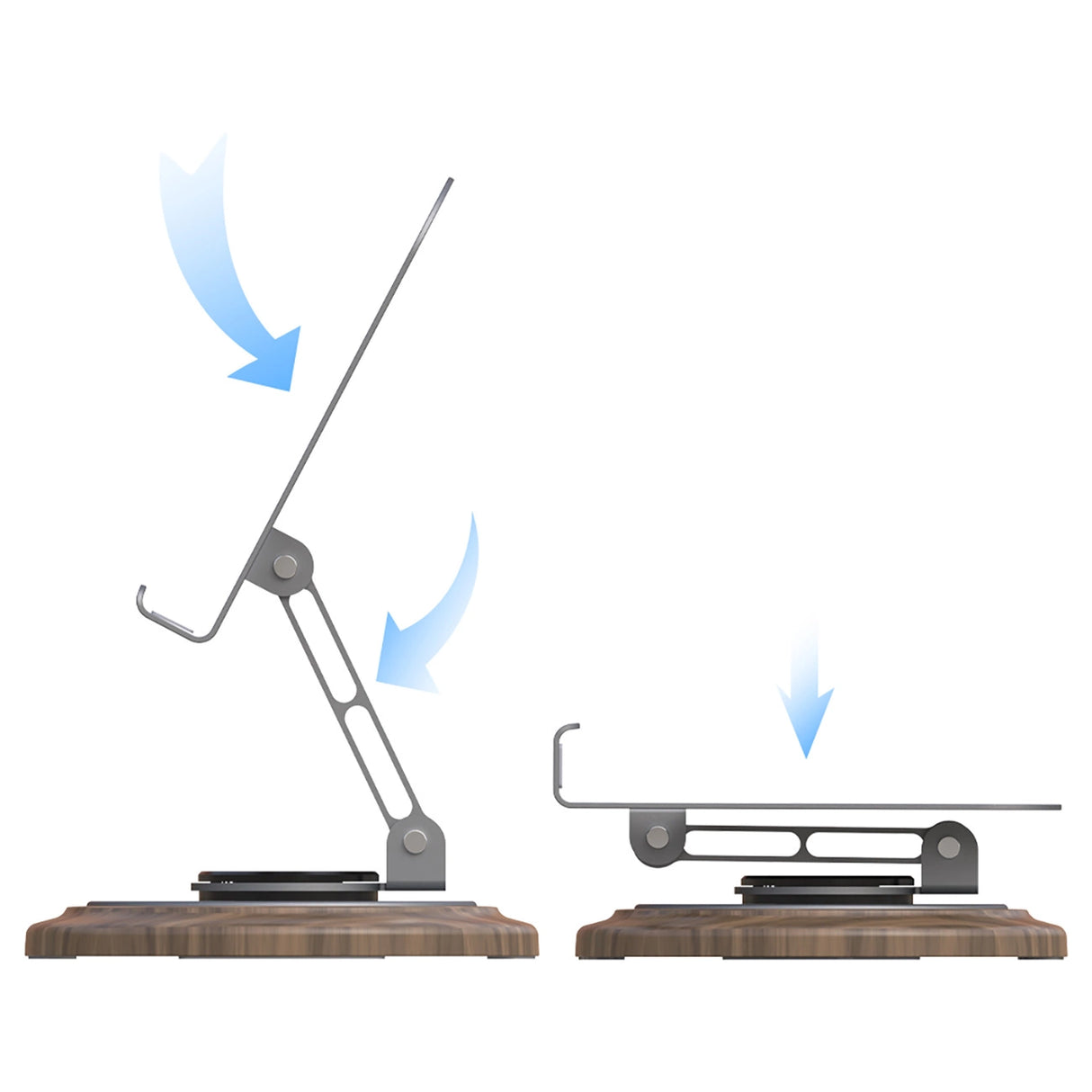 Dudao F17M 360° metaltelefonstativ - grå