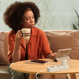 A6MaxL 20W USB-A USB-C vægoplader med USB-C - USB-C 1m kabel - hvid