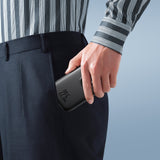 Joyroom JR-PBF17 22.5W 10000mAh Powerbank med indbygget USB-C-kabel + 0.25cm USB-C-kabel - sort