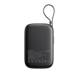 Joyroom JR-PBF18 22.5W 10000mAh Powerbank med indbygget Lightning-kabel + USB-C-kabel 0,25 cm - sort