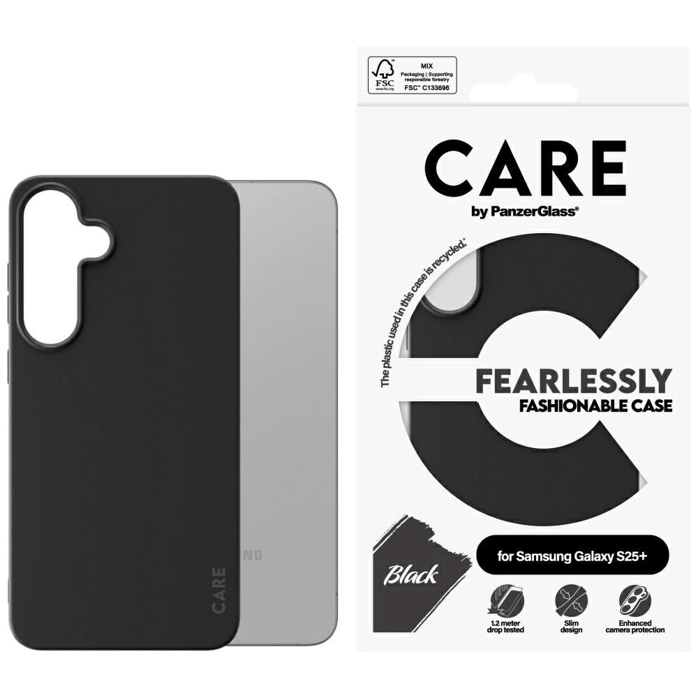 CARE af PanzerGlass Fashion Case til Samsung Galaxy S25+ - sort