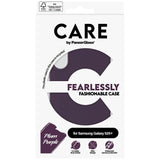 CARE af PanzerGlass Fashion Case til Samsung Galaxy S25+ - lilla
