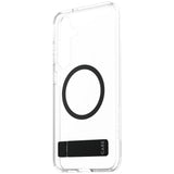 CARE af PanzerGlass Feature Black Kickstand & QI Case til Samsung Galaxy S25+ - Transparent
