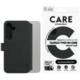 CARE af PanzerGlass Feature Tango 2in1 Wallet Case til Samsung Galaxy S25+ - sort