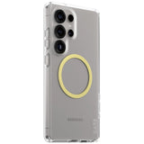 CARE af PanzerGlass Flagship Urban Combat Chardonnay QI Case til Samsung Galaxy S25 Ultra - Transparent