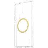 CARE af PanzerGlass Flagship Urban Combat Chardonnay QI Case til Samsung Galaxy S25 Ultra - Transparent