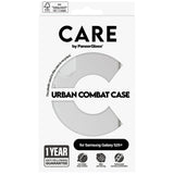 CARE af PanzerGlass Flagship Urban Combat Case til Samsung Galaxy S25+ - Transparent