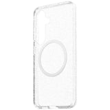 CARE af PanzerGlass Flagship Urban Combat Starlight White QI Case til Samsung Galaxy S25 - Transparent