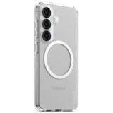 CARE af PanzerGlass Flagship Urban Combat White QI Case til Samsung Galaxy S25 - Gennemsigtig