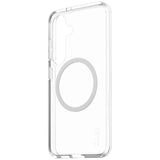 CARE af PanzerGlass Flagship Urban Combat White QI Case til Samsung Galaxy S25 - Gennemsigtig