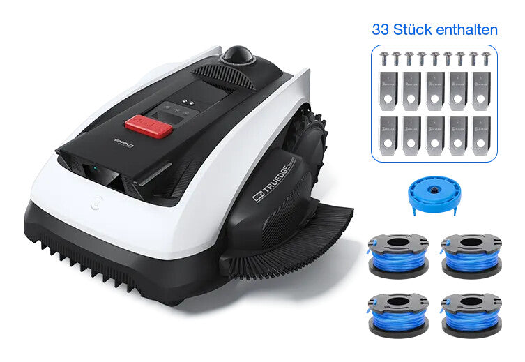 Ecovacs GOAT O1200 LiDAR PRO Robot plæneklipper Batteri Hvid, Sort