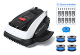 Ecovacs GOAT O1200 LiDAR PRO Robot plæneklipper Batteri Hvid, Sort
