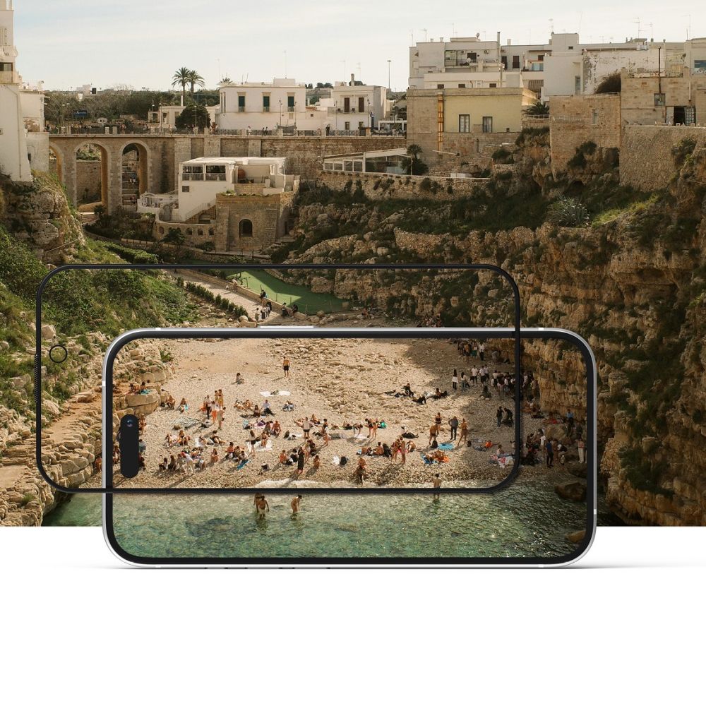 Ringke Easy Slide Privacy Glass 2-pakke til iPhone 16 Pro Max