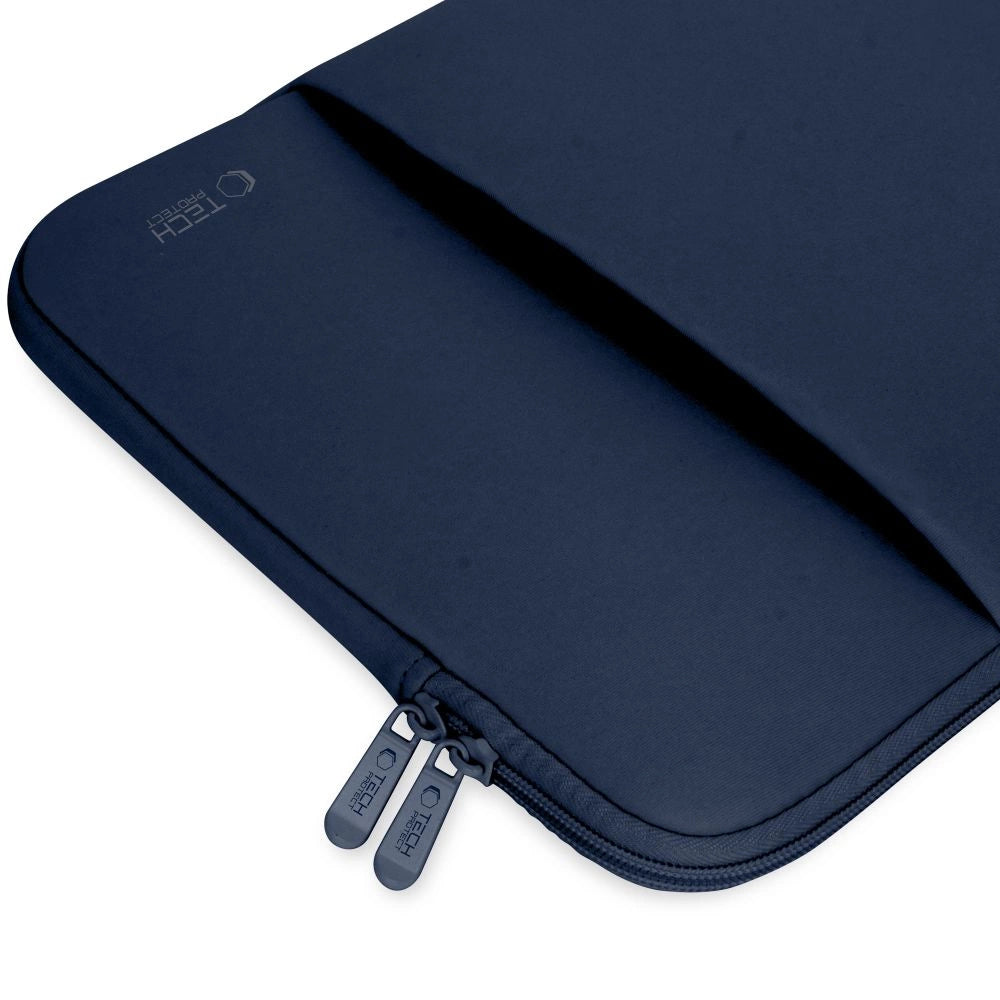 Tech-Protect Neopren Laptop Case 14" - Navy Blue