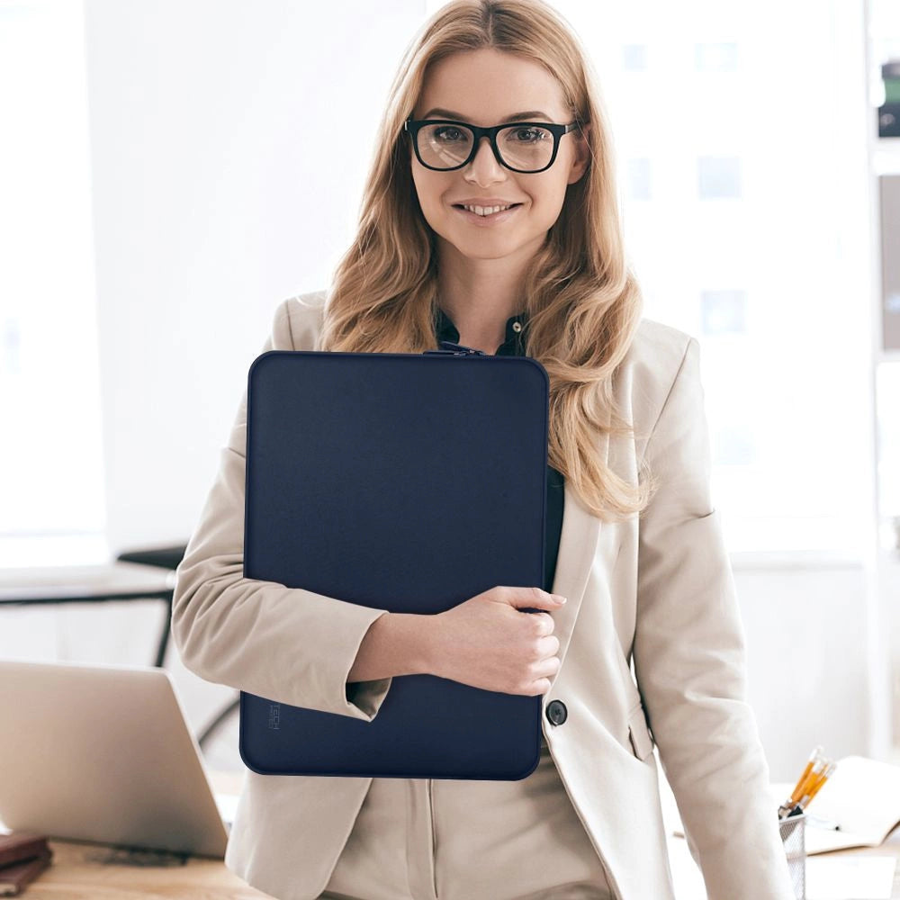 Tech-Protect Neopren Laptop Case 14" - Navy Blue