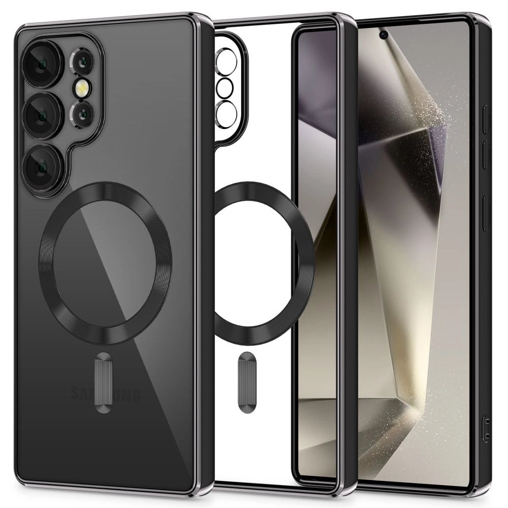 Tech-Protect MagFlex Case til Samsung Galaxy S25 Ultra - klar sort