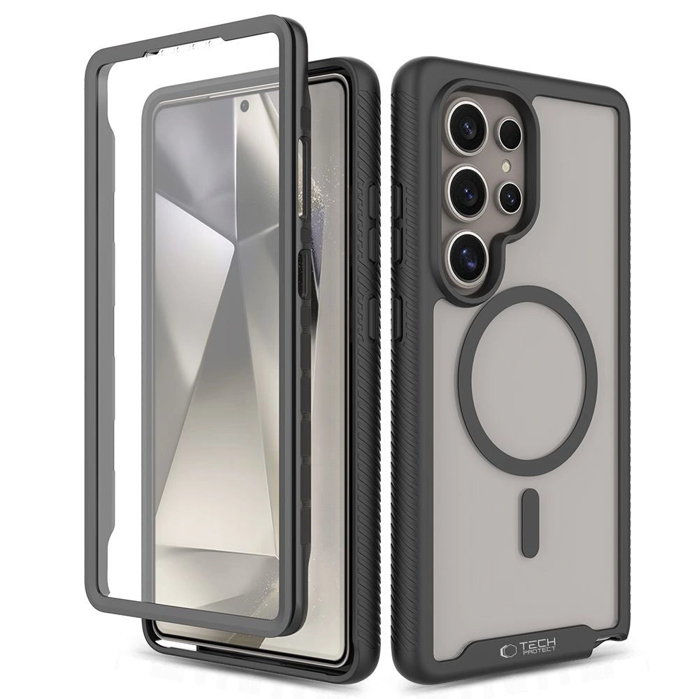 Tech-Protect Defense MagSafe Case til Samsung Galaxy S25 Ultra - sort