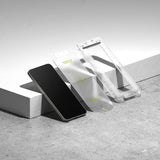 Ringke Easy Slide 2-pack hærdet glas til Samsung Galaxy S25