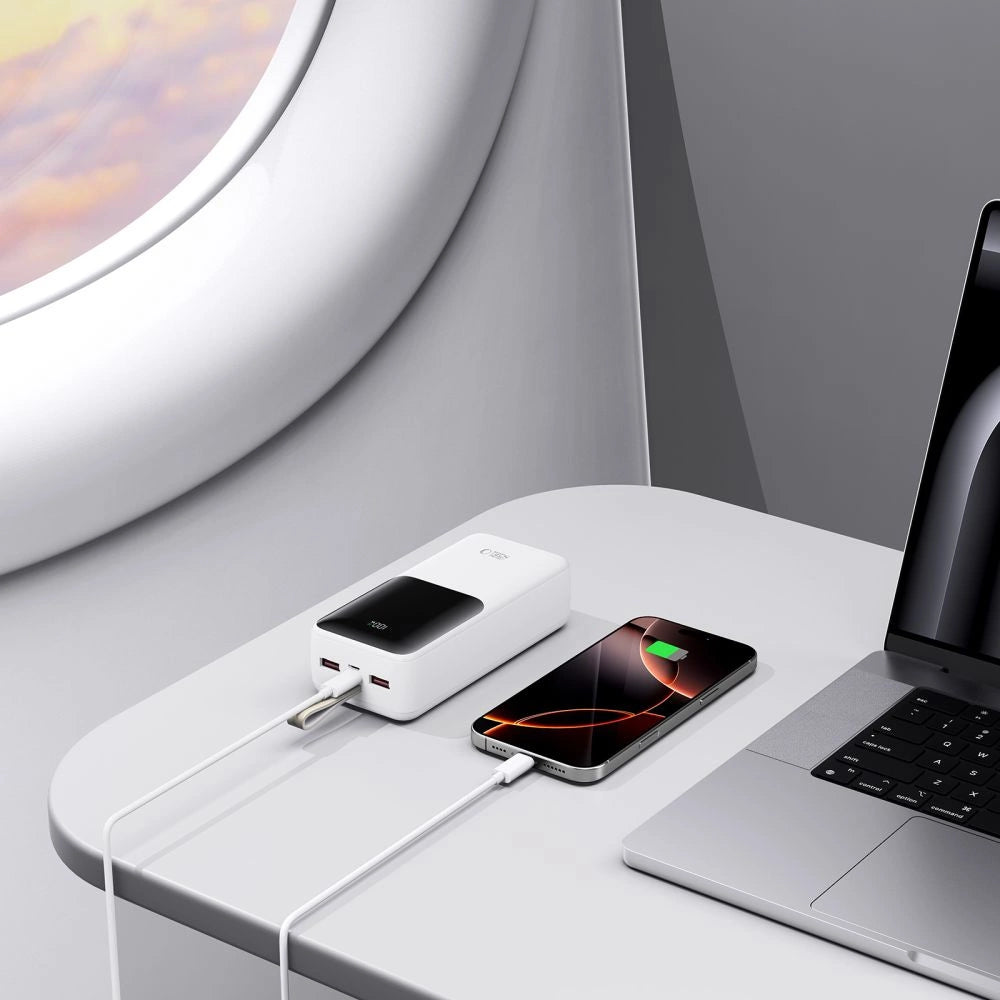 Powerbank Tech-Protect PB03 30000mAh 22,5W - hvid