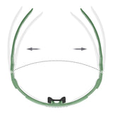 Rockbros Photochromic Cycling Glasses with UV Protection and Corrective Insert - Green