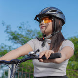 Rockbros fotokromiske cykelbriller med UV-beskyttelse og korrigerende indlæg   Hvid